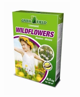 Wildflowers Meadow Mixture 0.5kg certified seed Lawn Collection