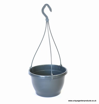 27cm Anthracite Hanging Baskets
